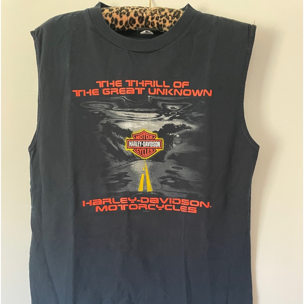 Vintage Harley Davidson Florida Biker Muscle Shirt M